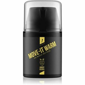 Angry Beards Usain Hot Move-It Warm hřejivý gel pro uvolnění svalů a kloubů 50 ml obraz