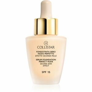 Collistar Serum Foundation Perfect Nude rozjasňující make-up pro přirozený vzhled SPF 15 odstín 0 Cameo 30 ml obraz