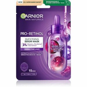 Garnier Skin Naturals Pro-Retinol vyhlazující plátýnková maska 22 g obraz