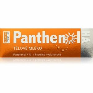 Dr. Müller Panthenol HA tělové mléko 7% zklidňující mléko po opalování s kyselinou hyaluronovou 200 ml obraz