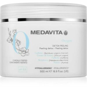 Medavita Oxygen Detox Peeling regenerační peeling na vlasy a vlasovou pokožku 500 ml obraz