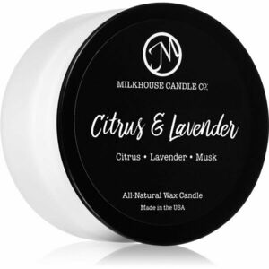 Milkhouse Candle Co. Creamery Citrus & Lavender vonná svíčka Sampler Tin 42 g obraz