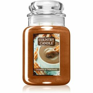 Country Candle Churros & Chocolate vonná svíčka 737 g obraz