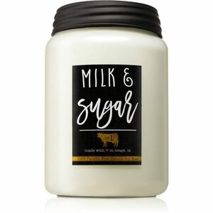 Milkhouse Candle Co. Farmhouse Milk & Sugar vonná svíčka Mason Jar 737 g obraz