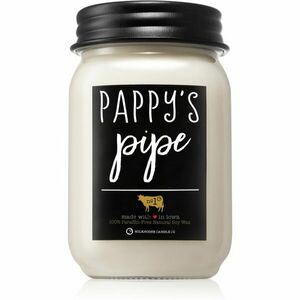 Milkhouse Candle Co. Farmhouse Pappy's Pipe vonná svíčka Mason Jar 368 g obraz