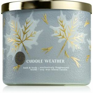 Bath & Body Works Cuddle Weather vonná svíčka 411 ks obraz