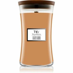 Woodwick Gilded Sands vonná svíčka 610 g obraz