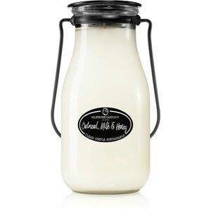 Milkhouse Candle Co. Creamery Oatmeal, Milk & Honey vonná svíčka Milkbottle 396 g obraz