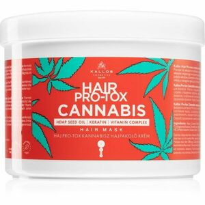 Kallos Hair Pro-Tox Cannabis regenerační maska na vlasy s konopným olejem 500 ml obraz