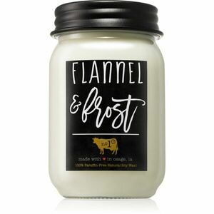 Milkhouse Candle Co. Farmhouse Flannel & Frost vonná svíčka Mason Jar 368 g obraz