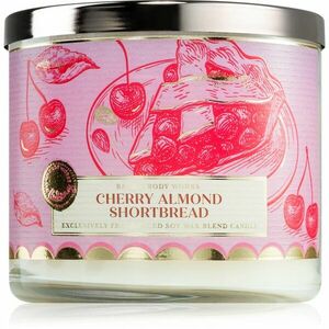 Bath & Body Works Cherry Almond Shortbread vonná svíčka 411 g obraz