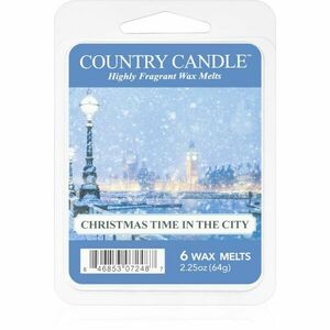 Country Candle Christmas Time In The City vosk do aromalampy 64 g obraz