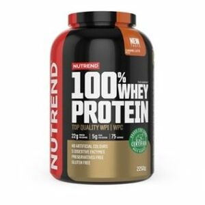 NUTREND 100% Whey protein jahoda 2250 g obraz