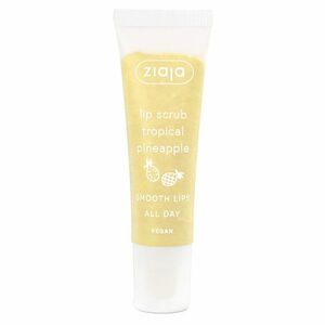 ZIAJA Peeling na rty Tropický ananas 12 ml obraz