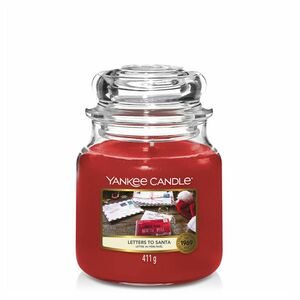 YANKEE CANDLE Classic Vonná svíčka střední Letters to Santa 411 g obraz