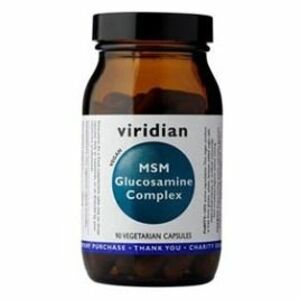 VIRIDIAN Nutrition MSM Glucosamine Complex 90 kapslí obraz