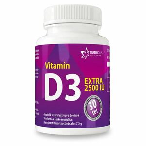 NUTRICIUS Vitamín D3 extra 2500 IU 30 tablet obraz