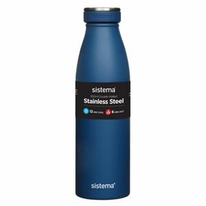 SISTEMA Hydrate Termoláhev Stainless Steel modrá 500 ml obraz