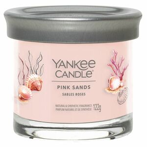 YANKEE CANDLE Signature Tumbler malý Pink Sands 121 g obraz