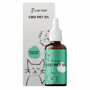 CURE POINT CBD Pet 5% Olej pro psy, kočky a koně 10 ml obraz