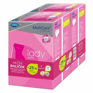 MOLICARE Lady pants inkontinenční kalhotky 5 kapek M 2x8 kusů obraz