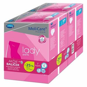 MOLICARE Lady Pants inkontinenční kalhotky 7 kapek L 2x7 kusů obraz