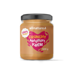 ALLNATURE Arašídový krém crunchy 500 g obraz