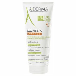 A-DERMA Exomega Control Emolienční mléko 200 ml obraz