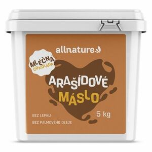 ALLNATURE Arašídový krém s mléčnou čokoládou 5 kg obraz