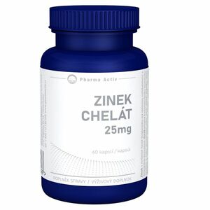 PHARMA ACTIV Zinek chelát 25 mg 60 kapslí obraz