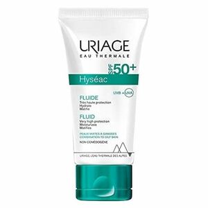 URIAGE Matující fluid s hydratačním účinkem SPF 50+ Hyséac 50 ml obraz