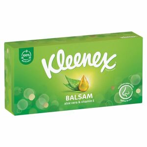 KLEENEX Balsam papírové kapesníky 3-vrstvé 64 kusů obraz