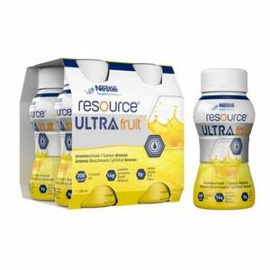 RESOURCE Ultra fruit ananas perorální roztok 4 x 200ml obraz