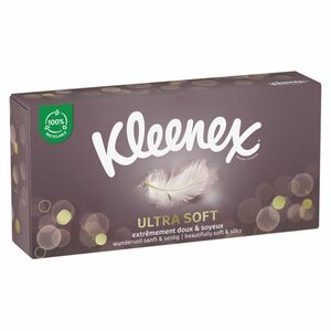 KLEENEX Papírové kapesníky Ultra Soft Box 64 kusů obraz