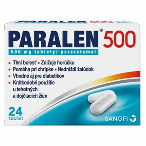 PARALEN 500 mg 24 tablet poškozený obal obraz