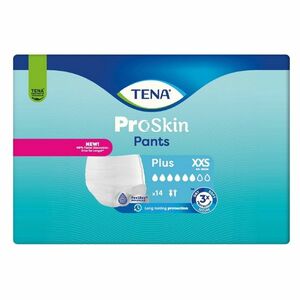 TENA Proskin pants plus inkontinenční kalhotky XXS 14 kusů obraz