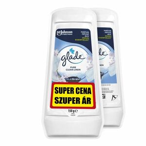 GLADE By Brise Osvěžovač vzduchu v gelu Pure Clean Linen 2 x 150 g obraz