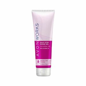 AVON Skin so Soft Hydratační gel s jojobovým olejem na holení 150 ml obraz