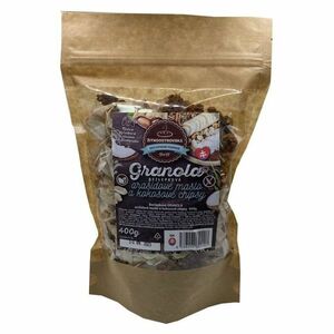 ŽITNOOSTROVSKÁ BEZLEPKOVÁ PEKÁRNA Granola arašídy-kokosové chipsy 400 g obraz