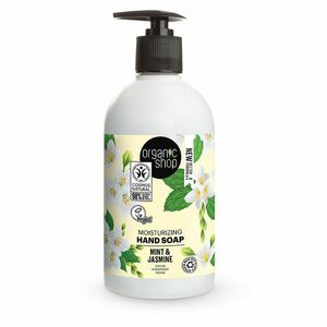 ORGANIC SHOP Hydratační mýdlo na ruce "Mátový jasmín" 500 ml obraz