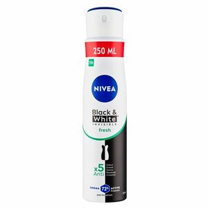 NIVEA Sprej AP B&W Invisible Fresh 250 ml obraz