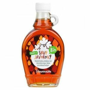 COUNTRY LIFE Sirup javorový Grade A BIO 250 ml obraz