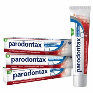 PARODONTAX Extra Fresh Zubní pasta 3 x 75 ml obraz