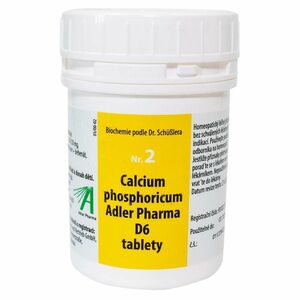 ADLER PHARMA Nr.2 Calcium phosphoricum D6 400 tablet obraz