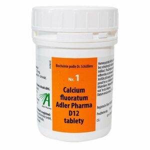 ADLER PHARMA Nr.1 Calcium fluoratum D12 1000 tablet obraz