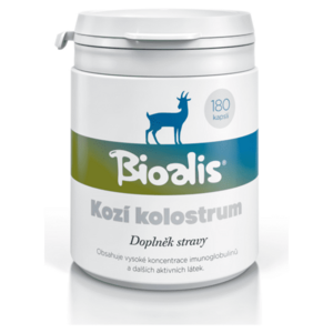 BIOALIS Kozí kolostrum 180 kapslí obraz