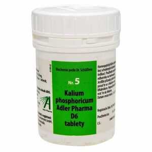 ADLER PHARMA Nr.5 Kalium phosphoricum D6 400 tablet obraz