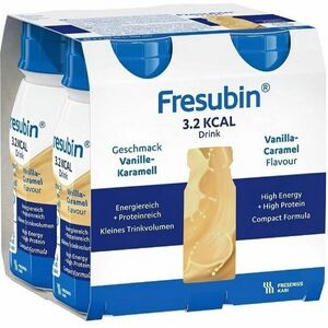 FRESUBIN 3.2kcal Drink příchuť vanilka - karamel 4 x 125 ml obraz