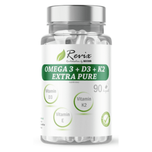 REVIX Omega 3 + D3 + K2 extra pure 90 kapslí obraz