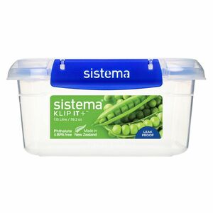 SISTEMA Klip It Plus Krabička na potraviny 2 klipy 1, 15 l obraz